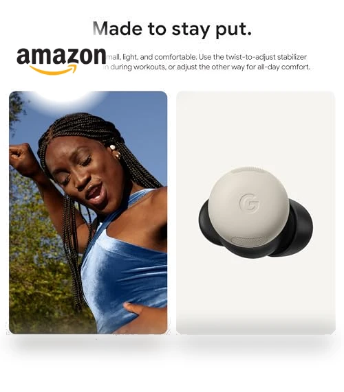 Wireless Earbuds with Active Noise Cancellation — In-Ear Headphones, Google