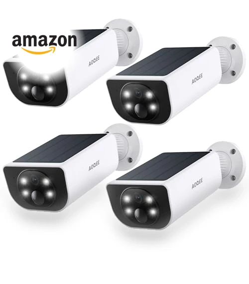 Wireless Security Camera Outdoor — Smart Home Security, AOQEE