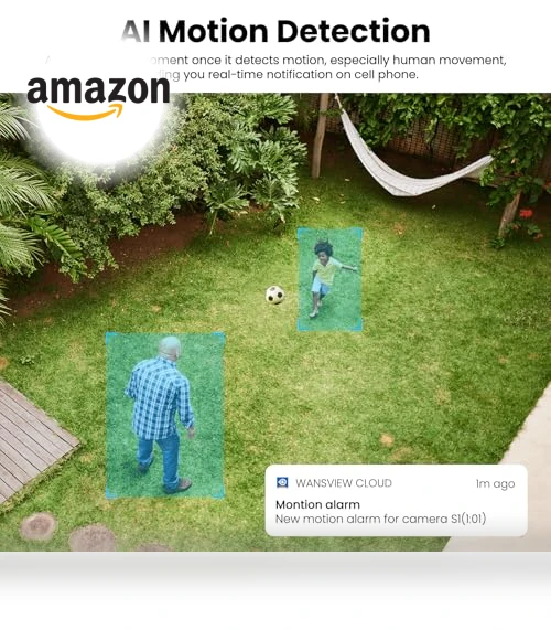 Wireless Security Camera Outdoor — Smart Home Security, AOQEE