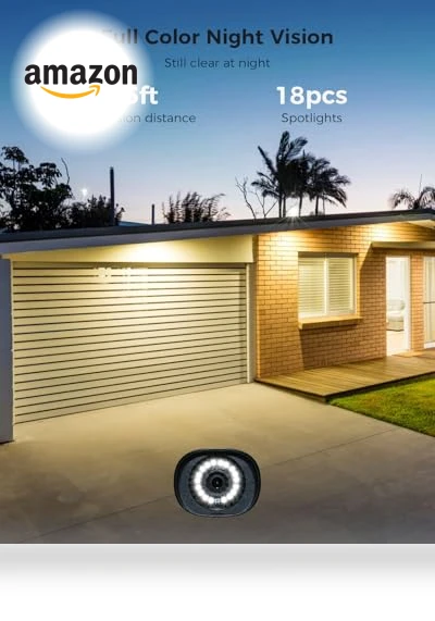 Wireless Security Camera System — Smart Home Security, Hiseeu