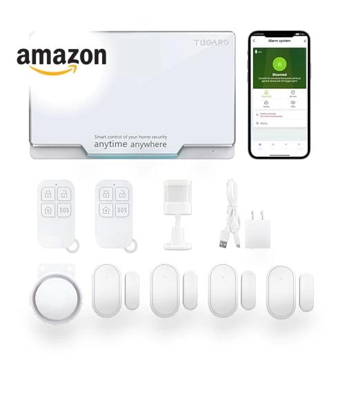 Wireless WiFi Home Alarm Security System — Smart Home Security, TUGARD