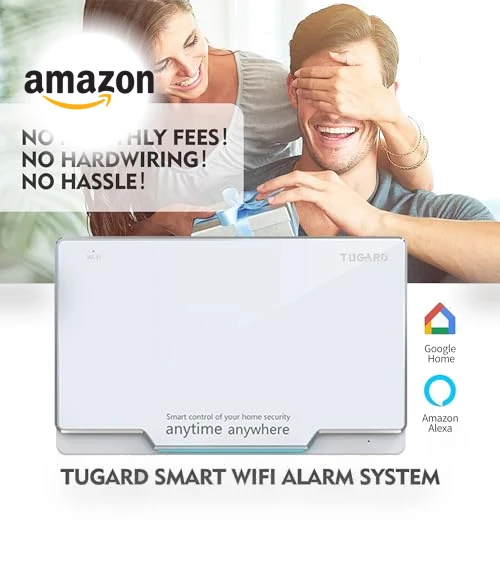 Wireless WiFi Home Alarm Security System — Smart Home Security, TUGARD