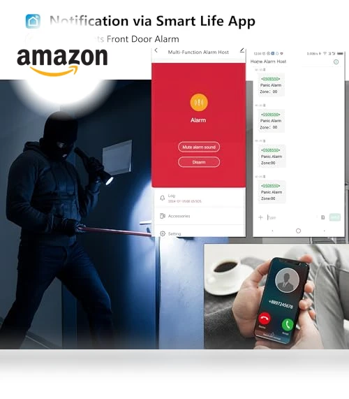 Wireless WiFi Home Alarm Security System — Smart Home Security, TUGARD