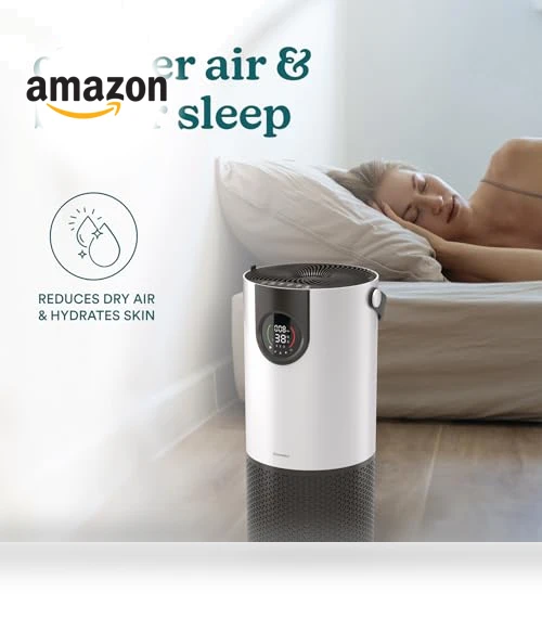 2-in-1 Cool Mist Humidifier & Air Purifier — Air Moisturizers, Homedics