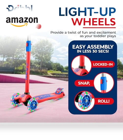 3-Wheel Kids Scooter — Electric Vehicles, Dribbl