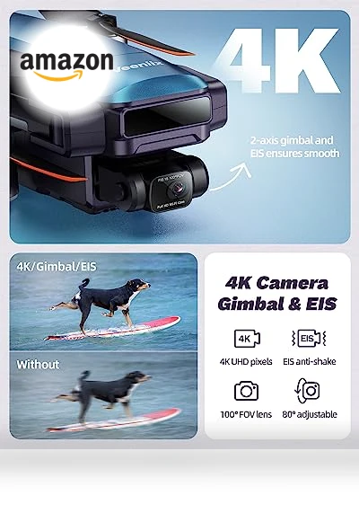 4K Professional Drone with Long Flight Time — Drones, Veeniix