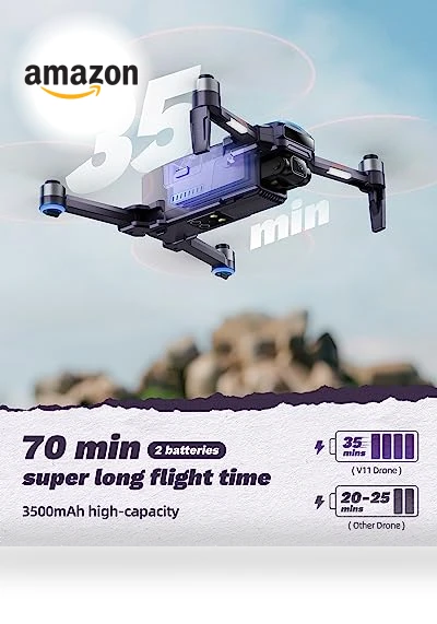 4K Professional Drone with Long Flight Time — Drones, Veeniix