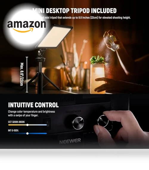 9" LED Video Light Panel — Photography Lighting & Studio Equipment, NEEWER
