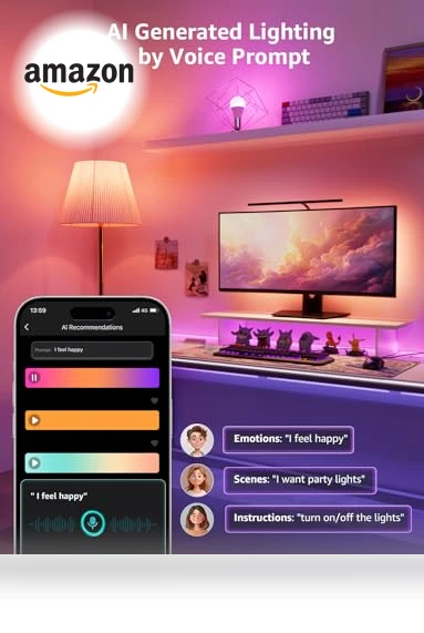 AI Smart Light Bulbs — LED, Lepro