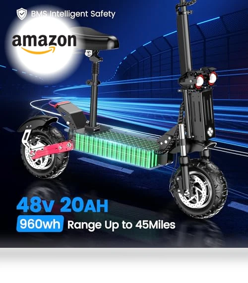 All-Terrain Off Road Electric Scooter — Electric Vehicles, AiQite