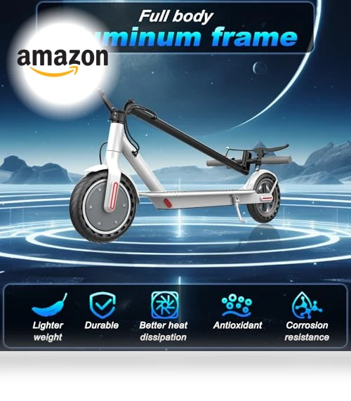 Aluminum Alloy Frame E Scooter for Adults — Electric Vehicles, Qlaway