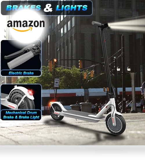 Aluminum Alloy Frame E Scooter for Adults — Electric Vehicles, Qlaway