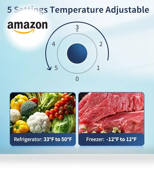 Apartment Size Refrigerator with Freezer — Mini Fridges, BANGSON
