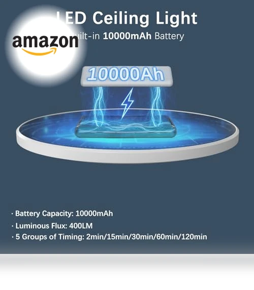 Auto Motion Sensor LED Ceiling Lights — Overhead Lighting, Koopala