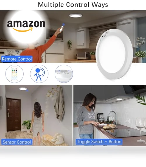 Auto Motion Sensor LED Ceiling Lights — Overhead Lighting, Koopala