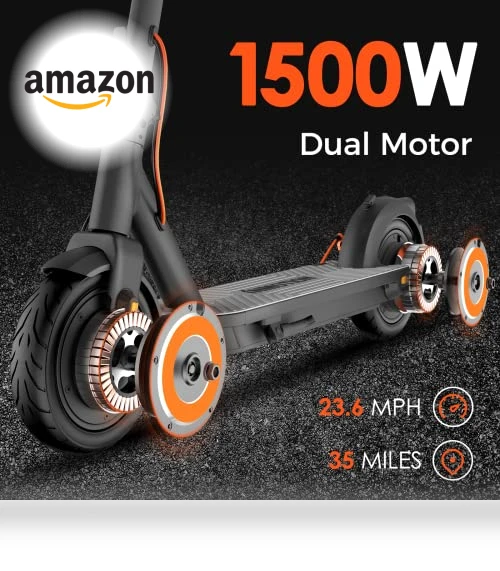 Dual Motor Electric Scooter for Hilly Areas — Electric Self-Balancing Scooters, I INMOTION