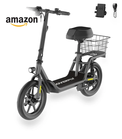 Electric Scooter with Seat — Push Scooters, HOVERFLY