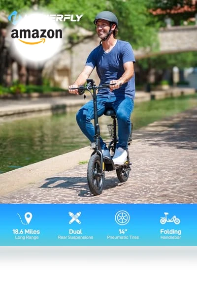 Electric Scooter with Seat — Push Scooters, HOVERFLY