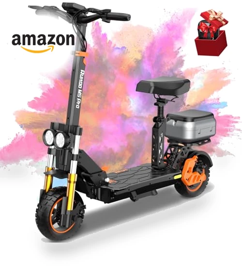 Electric Scooter with Seat — Electric Vehicles, MASXODRK