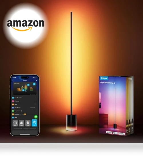 Floor Lamp 2 with Matter, RGBIC, Warm Cool White LED — LED, Govee