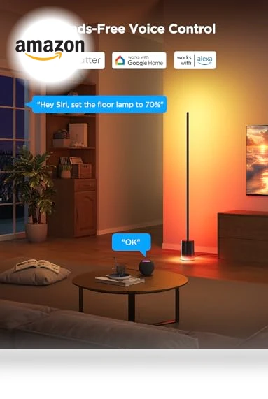 Floor Lamp 2 with Matter, RGBIC, Warm Cool White LED — LED, Govee