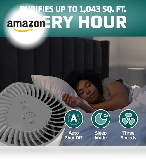 HEPA Air Purifier for Large Rooms — Activated Carbon Air Purifiers, Guardian Technologies