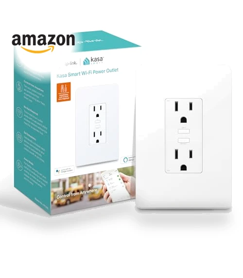 In-Wall Smart Home Wi-Fi Outlet — Smart Home Hubs & Controllers, TP-Link