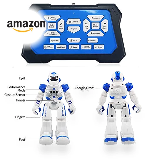 Intelligent Programmable Robot with Infrared Controller — Interactive Figures & Robots, Sikaye
