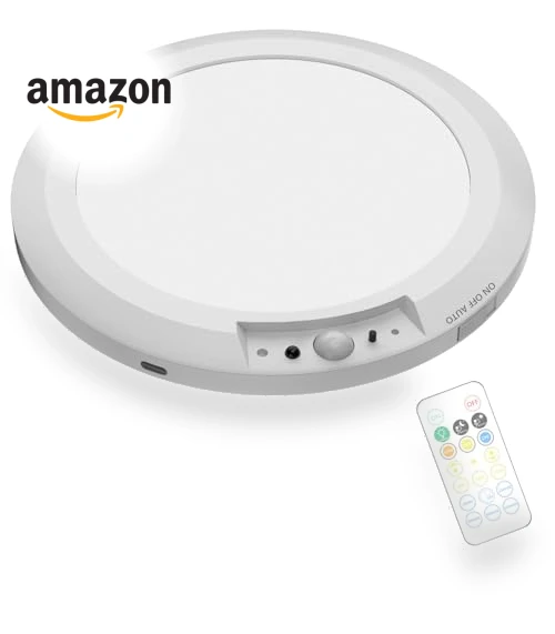LED Ceiling Light with Motion Sensor — Overhead Lighting, Koopala