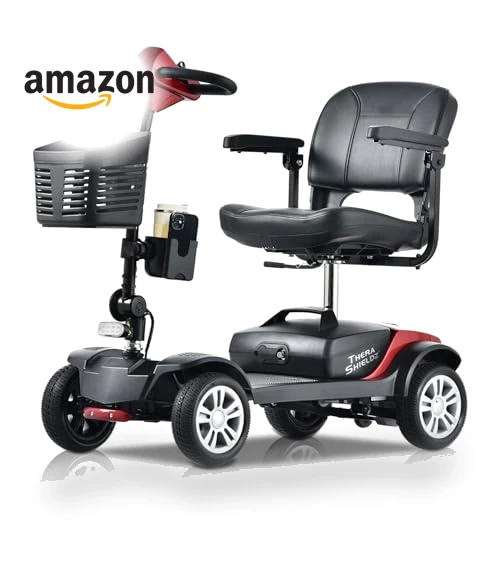 Lightweight Foldable Electric Mobility Scooter — Mobility Scooters, THERASHIELDZ