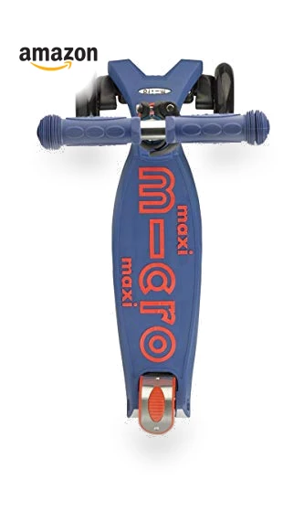 Maxi Deluxe 3-Wheeled Lean-to-Steer Scooter — Push Scooters, Micro
