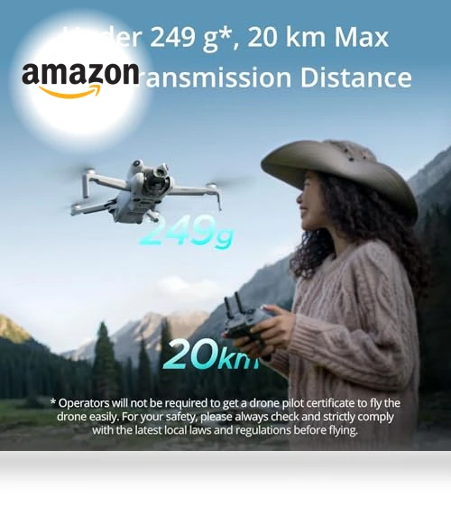 Mini 4 Pro Drone with Camera — Drones, DJI
