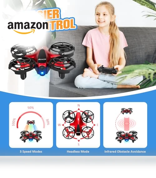 Mini Drone with 3D Flip and Auto Hovering — Interactive Figures & Robots, Drrntr