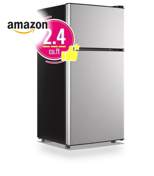 Mini Fridge with Top Freezer — Mini Fridges, DEMULLER