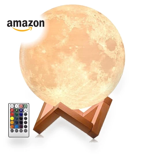 Moon Lamp — Lighting, PRUGNA