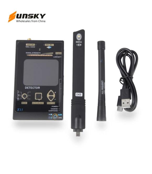 Multi-functional Anti-Spy Detector — Location Tracking Devices