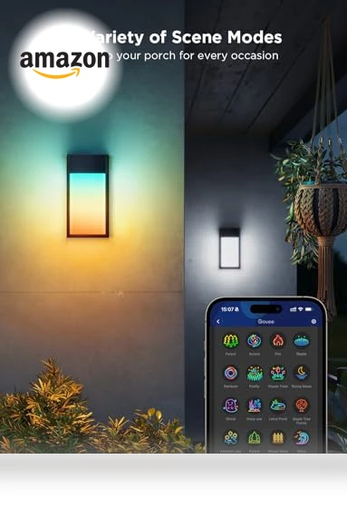 Outdoor Wall Light — Outdoor Post Lighting, Govee