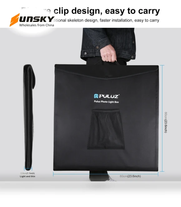 Photo Studio Light Box Portable Light Tent — Shooting Tents, PULUZ