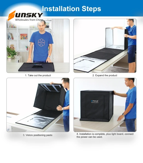 Photo Studio Light Box Portable Light Tent — Shooting Tents, PULUZ