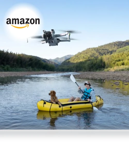 Quadcopter Drone with Remote Controller and Memory Card — Drones, DJI