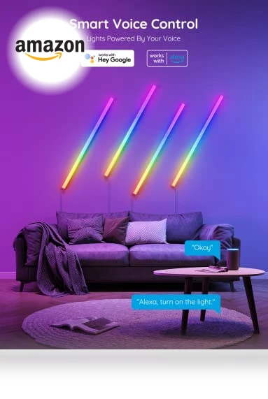 RGBIC LED Wall Lights — LED, Govee
