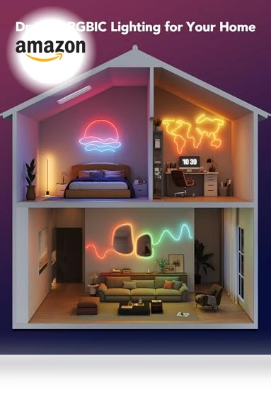 RGBIC Neon Lights — Wall Lighting, Govee