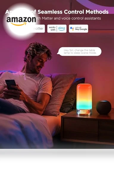 RGBIC Smart Table Lamp — LED, Govee