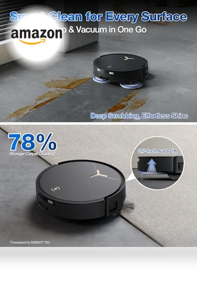 Robot Vacuum and Mop — Smart Cleaning Robots, ECOVACS