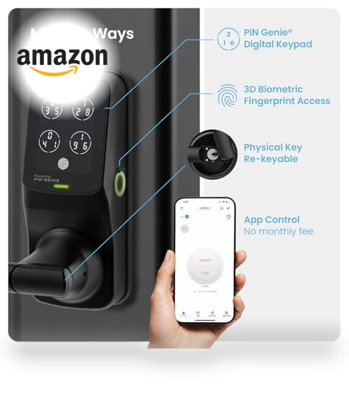 Secure Pro Wi-Fi Smart Door Lock — Smart Home Security, Lockly
