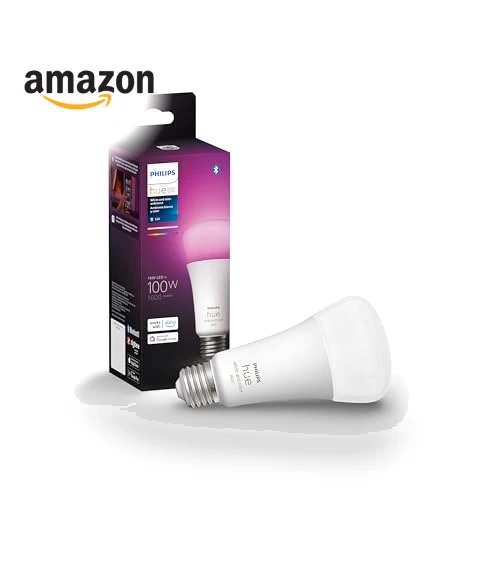 Smart 100W A21 LED Bulb - White and Color Ambiance — LED, Philips Hue