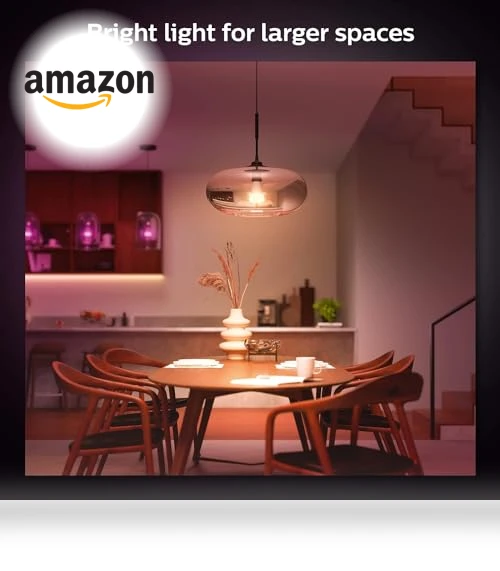 Smart 100W A21 LED Bulb - White and Color Ambiance — LED, Philips Hue