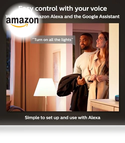 Smart 75W A19 LED Bulb — LED, Philips Hue