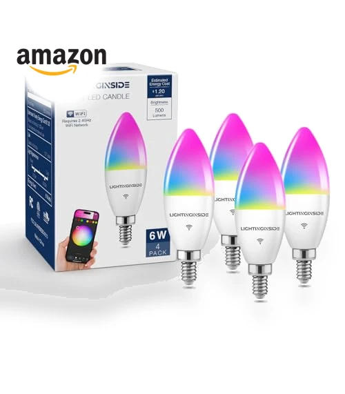 Smart Candelabra LED Bulbs — LED, Lightinginside