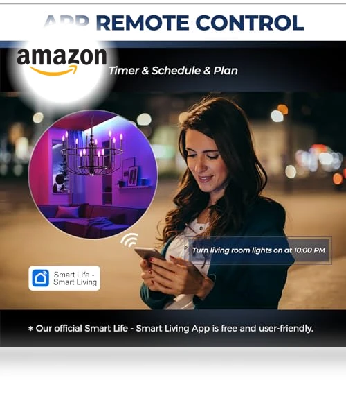 Smart Candelabra LED Bulbs — LED, Lightinginside